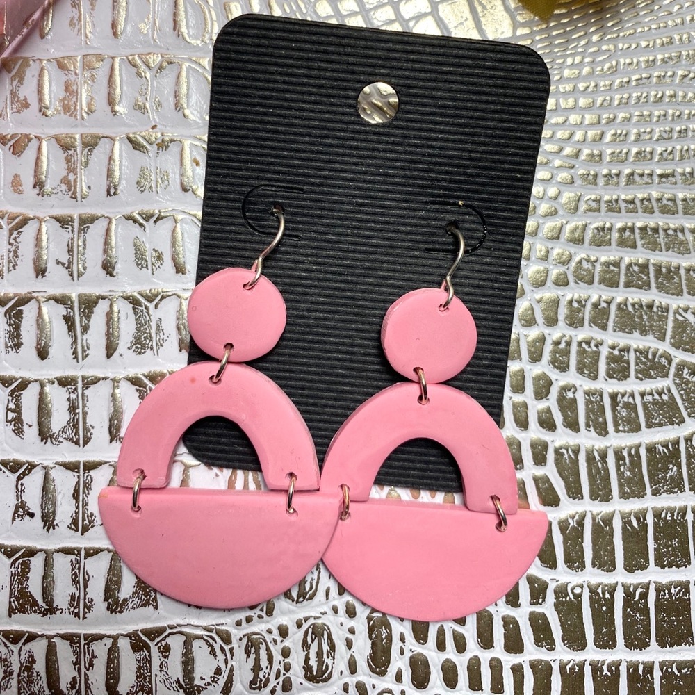 Polymer Clay Dangle Earrings